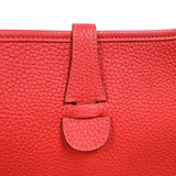 エルメス HERMES エヴリン3 PM T刻印　(2015年) ルージュヴィフ　シルバー金具 トリヨンクレマンス レディース ショルダーバッグ