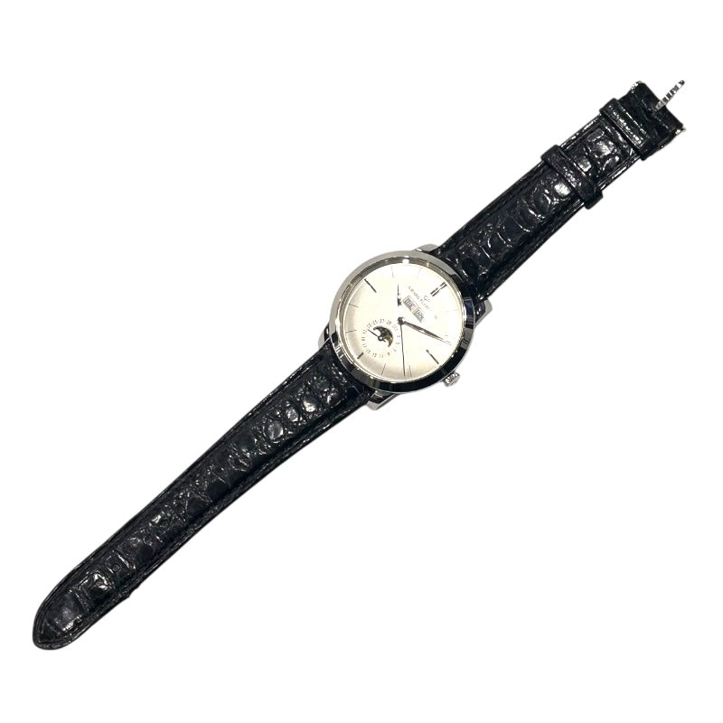 ジラール・ペルゴ GIRARD PERREGAUX 1966 フルカレンダー 49535-79-152-0 Pd950/革 自動巻き メンズ 腕時計