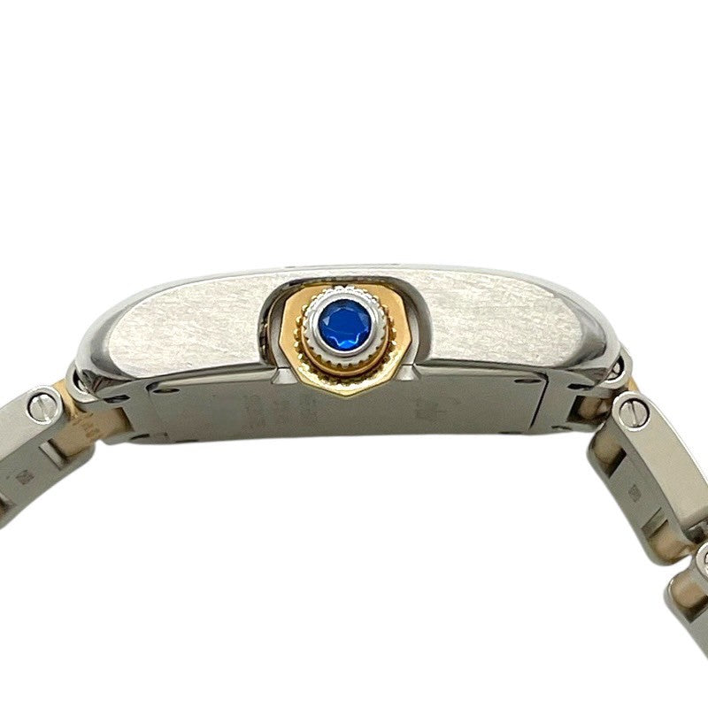 カルティエ Cartier タンク アングレーズ SM W5310036 PG/SS レディース 腕時計