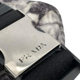 プラダ PRADA ボディバッグ 2VZ092 グレー/ホワイト ナイロン メンズ ボディバッグ