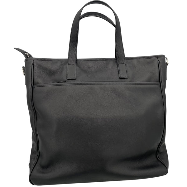 プラダ PRADA 2WAYトート 2VG033 ブラック レザー メンズ ハンドバッグ