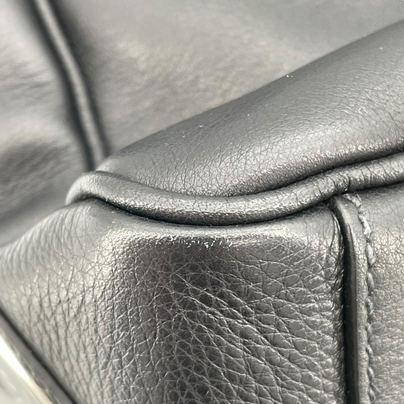 プラダ PRADA 2WAYトート 2VG033 ブラック レザー メンズ ハンドバッグ