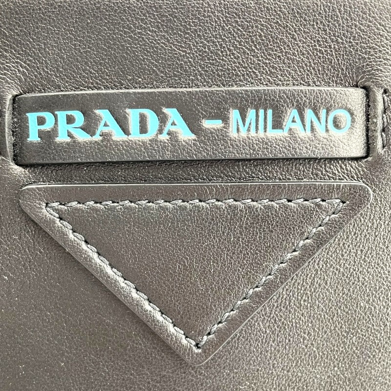 プラダ PRADA コンセプト2WAY 1BA175 ブラック レザー レディース ハンドバッグ