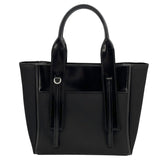 プラダ PRADA ウーヴェルーチュール ブラック レザー レディース ハンドバッグ