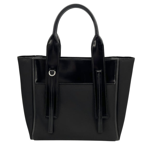 プラダ PRADA ウーヴェルーチュール ブラック レザー レディース ハンドバッグ