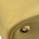 プラダ PRADA 2wayハンドバッグ BN2775 イエロー レザー レディース ハンドバッグ