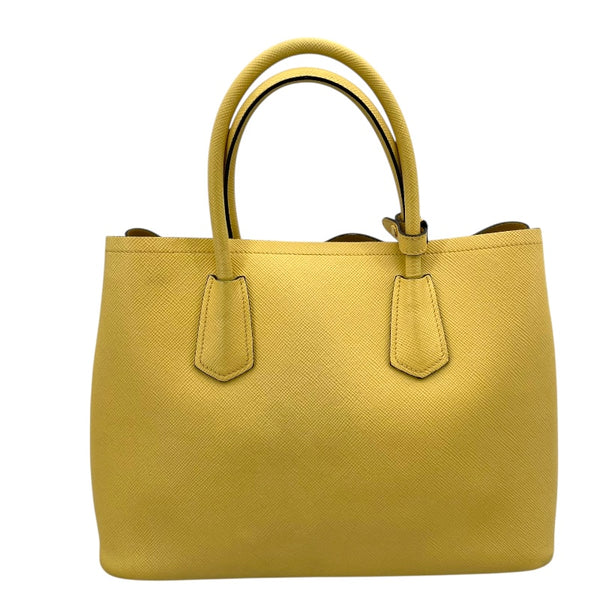 プラダ PRADA 2wayハンドバッグ BN2775 イエロー レザー レディース ハンドバッグ