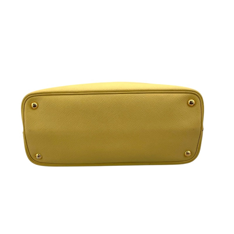 プラダ PRADA 2wayハンドバッグ BN2775 イエロー レザー レディース ハンドバッグ