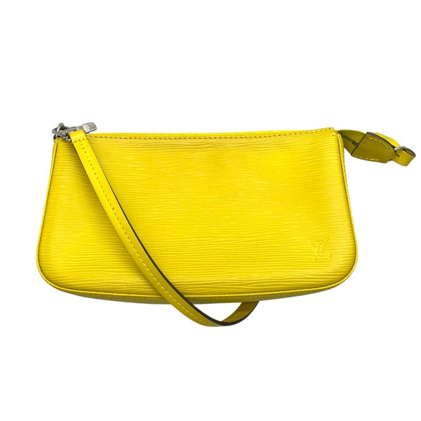 ルイ・ヴィトン LOUIS VUITTON ポシェット・アクセソワール M40975 イエロー エピ レディース ハンドバッグ