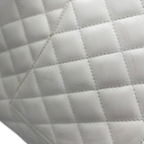 シャネル CHANEL カンボンライン トートバッグ スモール A25166 10番台 ホワイト×ピンク カーフレザー レディース トートバッグ