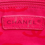 シャネル CHANEL カンボンライン トートバッグ スモール A25166 10番台 ホワイト×ピンク カーフレザー レディース トートバッグ