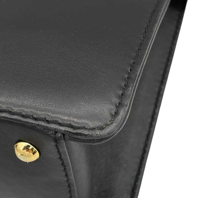 シャネル CHANEL トートバッグ 11ES624 5番台 ブラック カーフ レディース トートバッグ