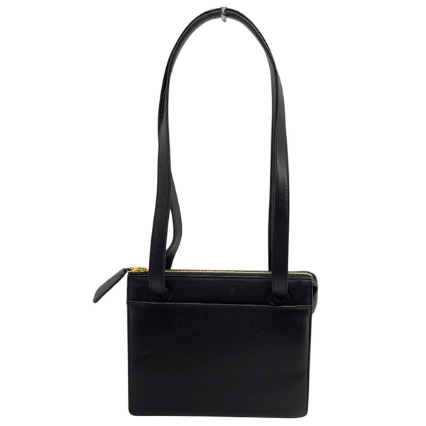 シャネル CHANEL トートバッグ 11ES624 5番台 ブラック カーフ レディース トートバッグ