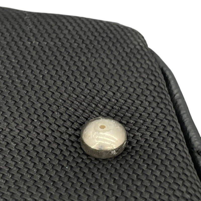 シャネル CHANEL パリビアリッツトートMM A34209 12番台 ブラック コーティングキャンバス レディース トートバッグ