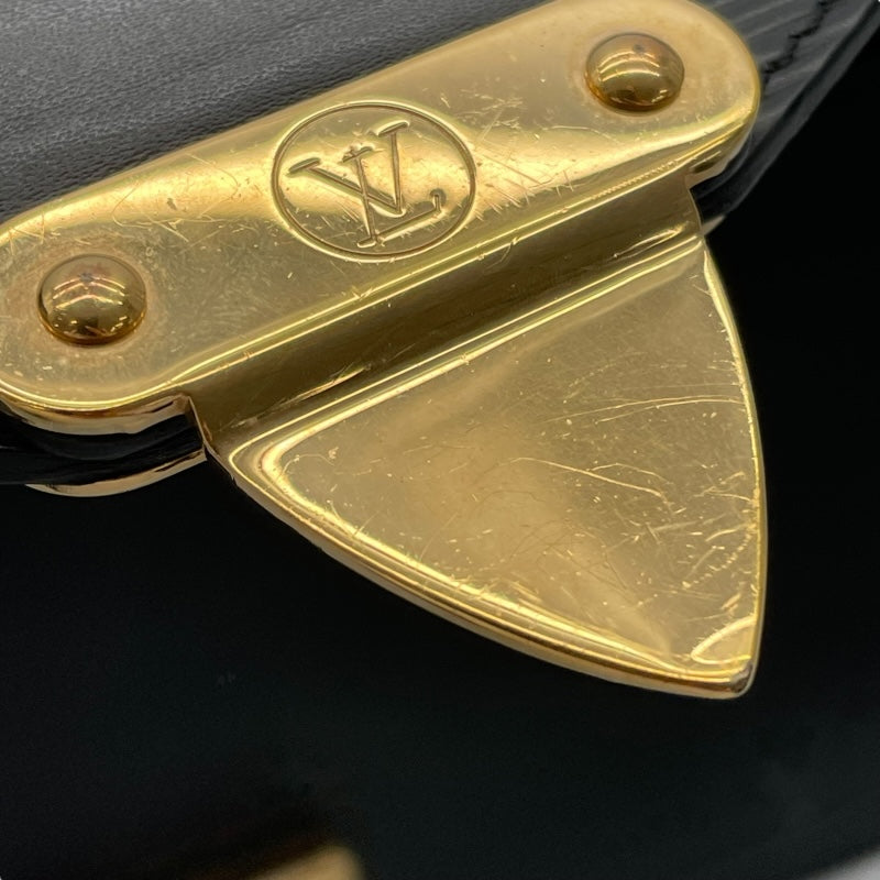 ルイ・ヴィトン LOUIS VUITTON モンソー M52122 ブラック エピレザー レディース ハンドバッグ