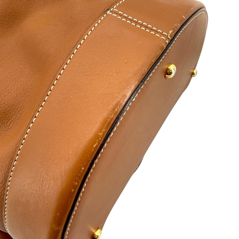 ロエベ LOEWE アントンリュック ブラウン レザー レディース リュック・デイパック
