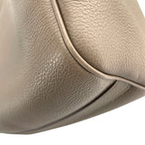 セリーヌ CELINE スモールフォールドカバ グレージュ レザー レディース ハンドバッグ