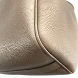 セリーヌ CELINE スモールフォールドカバ グレージュ レザー レディース ハンドバッグ