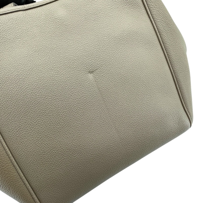 セリーヌ CELINE スモールフォールドカバ グレージュ レザー レディース ハンドバッグ