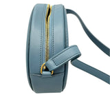 セリーヌ CELINE オーバルパースショルダー ブルー レザー レディース ショルダーバッグ