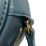 セリーヌ CELINE オーバルパースショルダー ブルー レザー レディース ショルダーバッグ