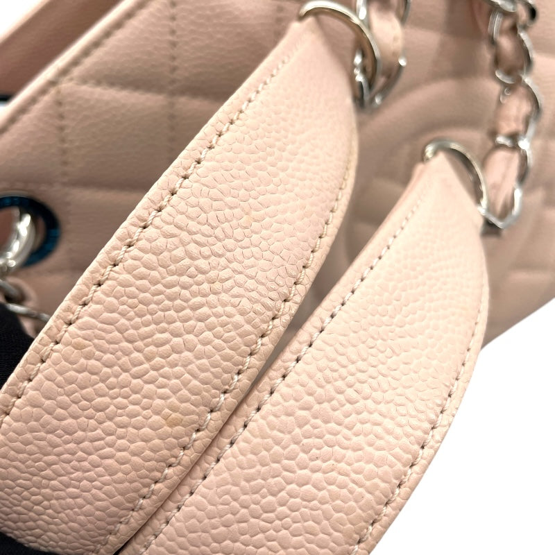 シャネル CHANEL GSTトート A50995 17番台 ピンク キャビアスキン レディース ハンドバッグ