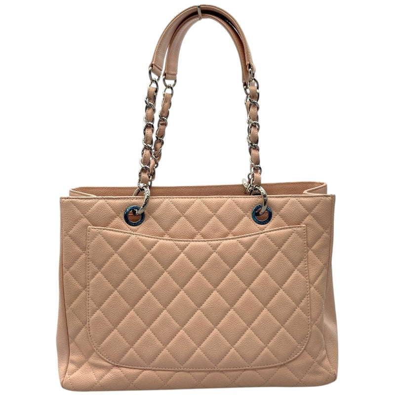 シャネル CHANEL GSTトート A50995 17番台 ピンク キャビアスキン レディース ハンドバッグ