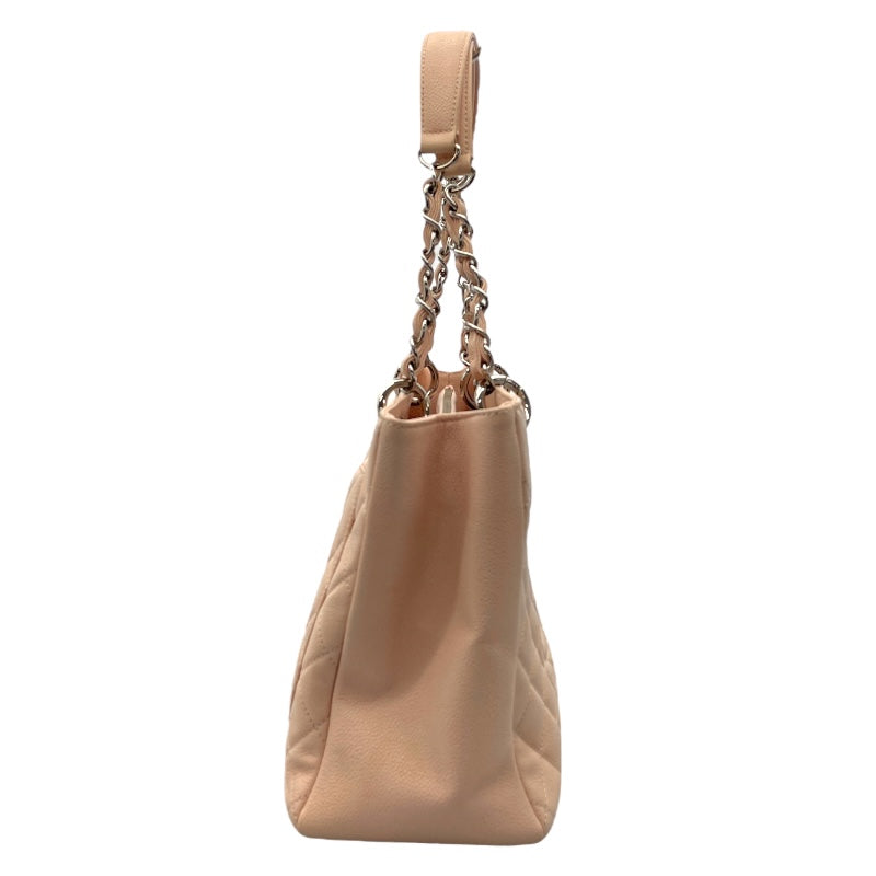 シャネル CHANEL GSTトート A50995 17番台 ピンク キャビアスキン レディース ハンドバッグ