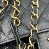 シャネル CHANEL マトラッセ25 A01112 12番台 ブラック キャビアスキン レディース ショルダーバッグ