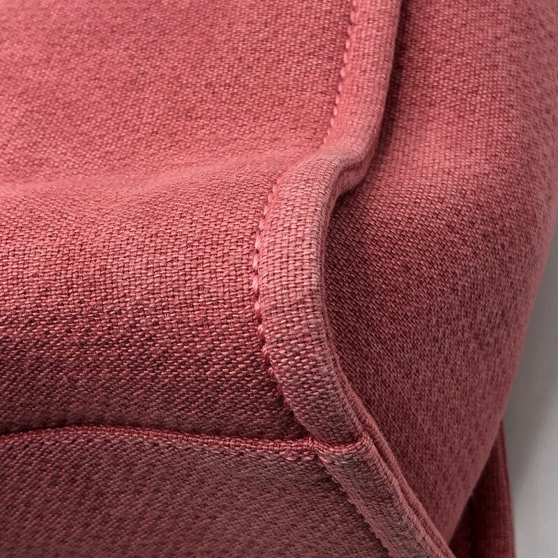 シャネル CHANEL ドーヴィルMM A67001 レッド×SV金具 キャンバス レディース トートバッグ