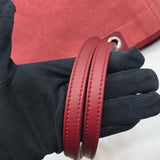 シャネル CHANEL ドーヴィルMM A67001 レッド×SV金具 キャンバス レディース トートバッグ