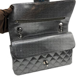 シャネル CHANEL マトラッセ25 21番台 A01112 シルバー×SV金具 レザー レディース ショルダーバッグ