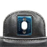 シャネル CHANEL マトラッセ25 21番台 A01112 シルバー×SV金具 レザー レディース ショルダーバッグ