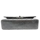 シャネル CHANEL マトラッセ25 21番台 A01112 シルバー×SV金具 レザー レディース ショルダーバッグ