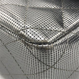 シャネル CHANEL マトラッセ25 21番台 A01112 シルバー×SV金具 レザー レディース ショルダーバッグ