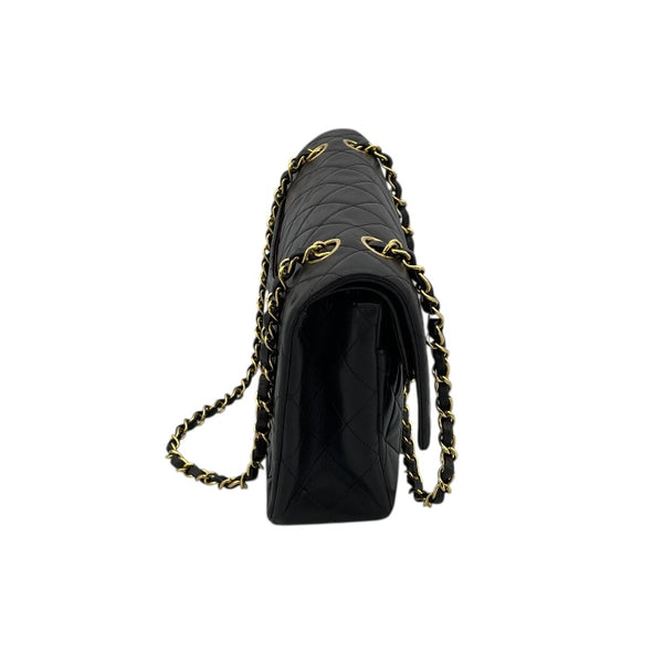 シャネル CHANEL マトラッセ25  A01112 ブラック×GD金具 ラムスキン レディース ショルダーバッグ