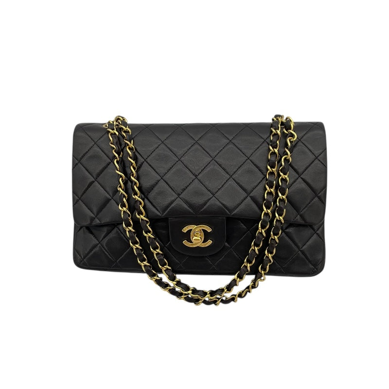 シャネル CHANEL マトラッセ25  A01112 ブラック×GD金具 ラムスキン レディース ショルダーバッグ