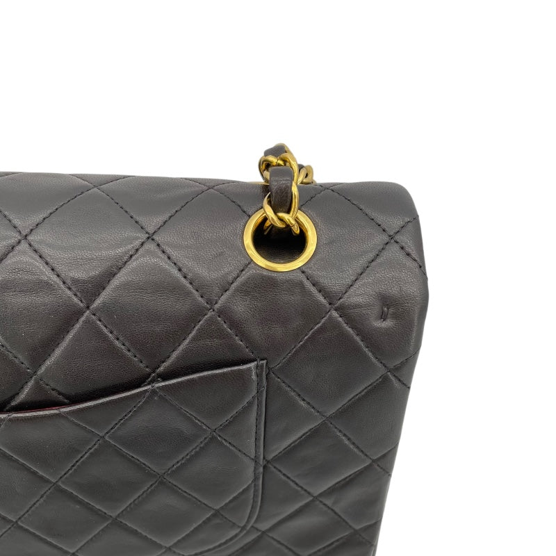 シャネル CHANEL マトラッセ25  A01112 ブラック×GD金具 ラムスキン レディース ショルダーバッグ