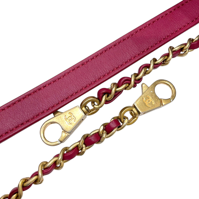 シャネル CHANEL ココハンドルXS Vステッチ A92990 26番台 ピンク ゴールド金具 ラムスキン レディース ハンドバッグ