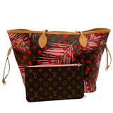 ルイ・ヴィトン LOUIS VUITTON ネヴァーフルMM M41979 ジャングルドット モノグラム レディース トートバッグ