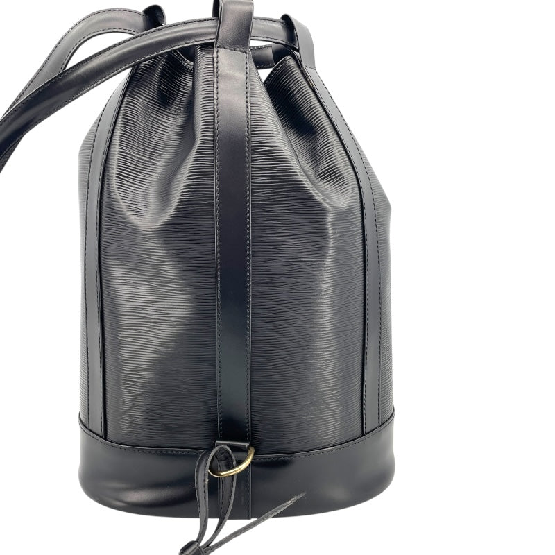 A*e様 Louis Vuitton エピ ランドネPM レザー バックパック ルイ・ヴィトン LOUIS VUITTON ランドネPM M52352 ブラック エピ