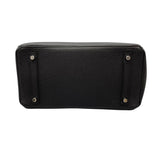 エルメス HERMES バーキン30 Y刻 ブラック/シルバー金具 トゴ レディース ハンドバッグ