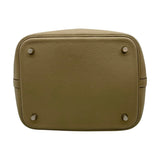 エルメス HERMES ピコタンロックMM X刻 セージ/SV金具 トリヨン レディース ハンドバッグ