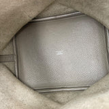 エルメス HERMES ピコタンロックMM X刻 セージ/SV金具 トリヨン レディース ハンドバッグ