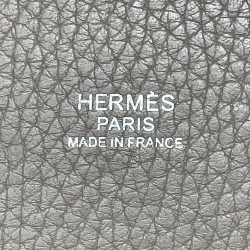 エルメス HERMES ピコタンロックMM X刻 セージ/SV金具 トリヨン レディース ハンドバッグ
