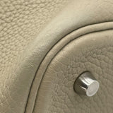 エルメス HERMES ピコタンロックMM X刻 セージ/SV金具 トリヨン レディース ハンドバッグ