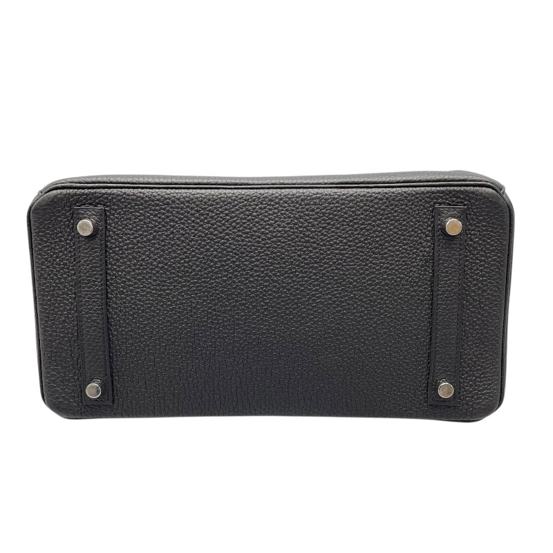 エルメス HERMES バーキン30 U刻 ブラック/SV金具 トゴ レディース ハンドバッグ