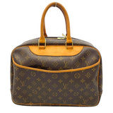ルイ・ヴィトン LOUIS VUITTON ドーヴィル M47270 ブラウン モノグラムキャンバス レディース ハンドバッグ
