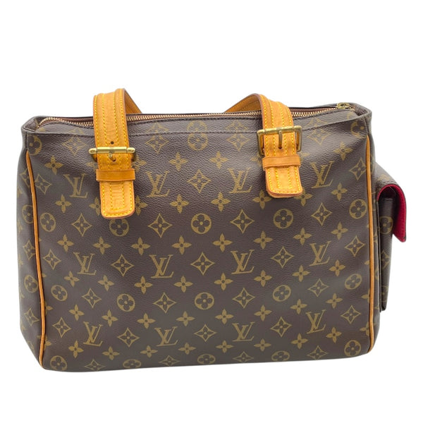 ルイ・ヴィトン LOUIS VUITTON ミュルティプリ・シテ M51162 ブラウン  モノグラムキャンバス レディース ハンドバッグ