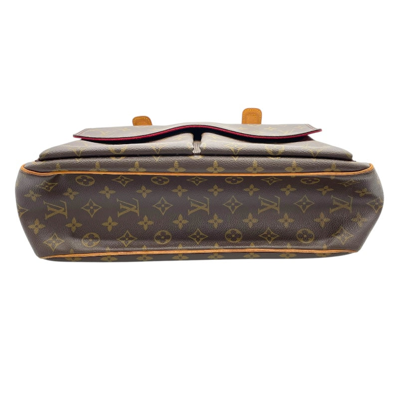 ルイ・ヴィトン LOUIS VUITTON ミュルティプリ・シテ M51162 ブラウン  モノグラムキャンバス レディース ハンドバッグ